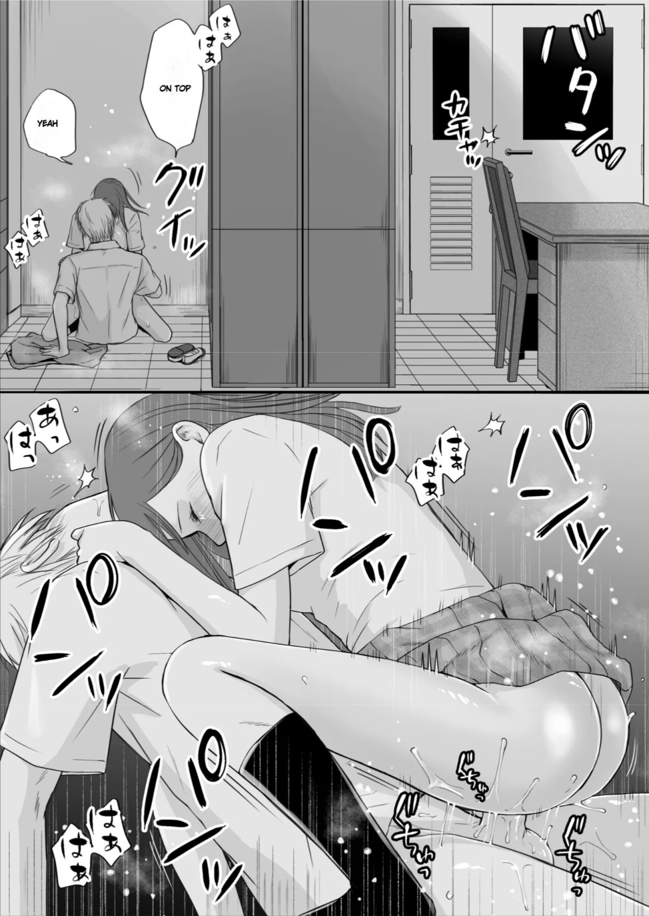 Hentai Manga Comic-You Said It'd Just Be Grinding... But You Ended up Slipping It In. Now I'm Just the Top Student's Toy 3.-Read-45